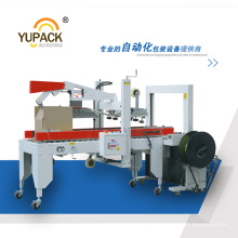 Yupack Automatic Box Taping Machine with Strapping Machine